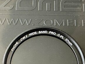 Zomei 37mm polarizační filtr CPL, vč. pouzdra, NOVÝ - 2
