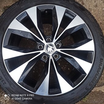 Orig.alu disky ŠKODA SUPERB 3  18" - 2