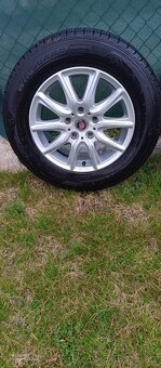 originál alu disky s pneumatikami - 2