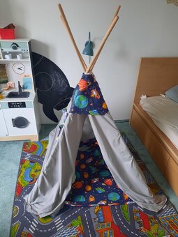 Týpí stan - domeček vesmírný Teepee - 2