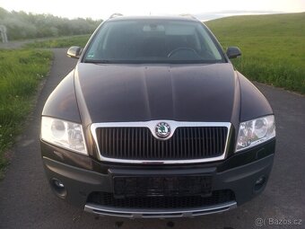 Škoda Octavia Scaut 2,0Tdi-103kw, 4x4, r.v.2008, tažné - 2