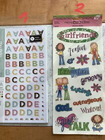 Nálepky 4, Craft, scrapbook - 2