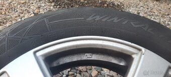 Sada Alu 5x112 r17 + zimní pneu 205/55 r17 91H - 2