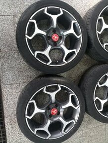 Abarth Grande punto fiat disky kola 7JX17 ET39 raritní - 2