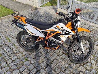 MiniRocket Mikilon Defender 250RR kola 21/18 oranžová - 2
