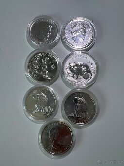 Stříbrné mince 1oz - investiční stříbro - 2