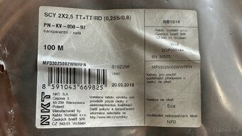 Vodič SCY 2x2,5 (dvojlinka) - 2