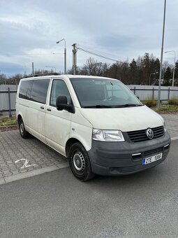 VW T5 Long, 1.9 TDi 77kw, 9 míst, webasto - 2