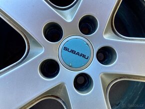 Originál alu disky Subaru “16 plus zimní obutí Nokian - 2