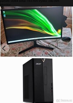 PC Acer Aspire 1660 TC + Monitor Samsung - 2