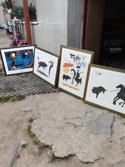 Obrazy litografie tisk - 2