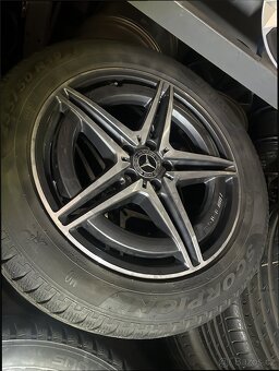 Alu kola + Pneu Zimní 19 Mercedes Benz EQC AMG - 2