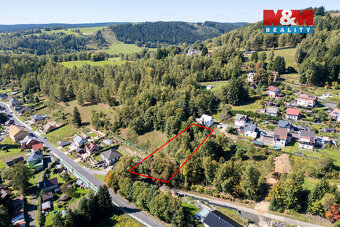 Prodej pozemku k bydlení, 1891 m², Kraslice - Zelená Hora - 2