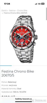 Festina hodinky panské - 2