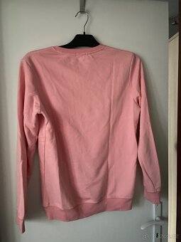 Dámská růžová mikina Calvin Klein Jeans - 2