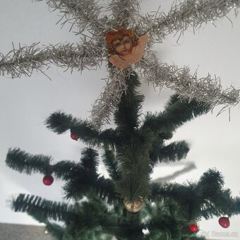 Retro vánoční stromeček a retro vánoční ozdoby - 2