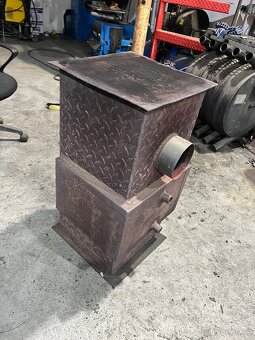 Kamna na olej s výměníkem - 2