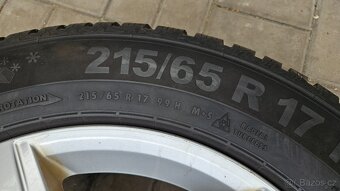 Zánovní Zimní Sada Alu 5x112 215/65 R17 VW Tiguan - 2