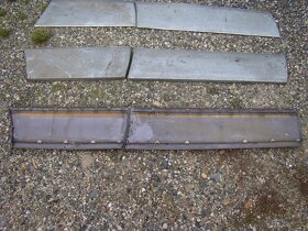 Vnější plastové lišty dveří M-B W124 - 2