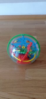 Hlavolam 3D koule bludiště - 2