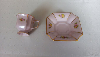 Růžový porcelán - Mocca šálek - 50 ml - 2