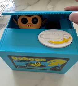 Pokladnička hladová opice NOVÁ - 5 kusů - 2