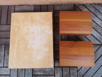 Dřevěné krabičky s víkem - 2