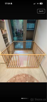 Dřevěná ohrádka 120x120 - 2