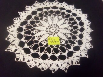 STARÉ HÁČKOVANÉ -PLETENÉ DEČKY - RUČNÍ PRÁCE - 2