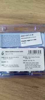 Pojistné šrouby kol - 2