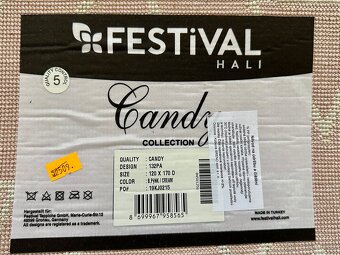 Dětský růžový koberec 120x170cm - 2