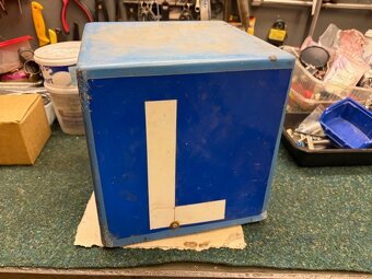 Dobový retro magnetický maják autoškoly - 2