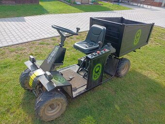 Malotraktor, sklápěč, 4 rychlostní... - 2