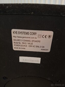 Reproduktory Genius 5.1 - 2