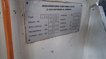 Hydraulický lis EXNER 160 tun a IWK100tun - 2