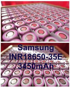 Baterie Samsung INR18650-35E 3450mAh 18650 LiIon Dopr.ZDARMA - 2