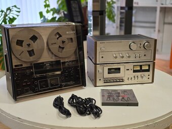 Hi-Fi vintage set SONY TC-377,TA-1630,TC-186SD - Sběratelský - 2