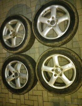 Alu kola 5x130 18 Tuareg Audi Q7 Porsche Cayenne sjeté gumy - 2