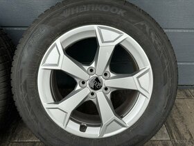 Originál alu kola Audi Q3 5x112 R17 zimní zánovní - 2