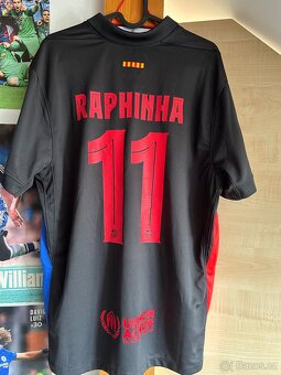 Fotbalový dres FC Barcelona 2024/25, Raphinha - 2