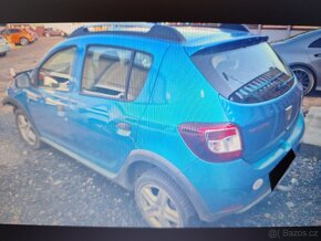 Dacia Sandero 2 Stepway 0.9 Tce 66 kW 2017 na díly - 2