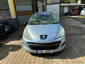 PEUGEOT 207 1.4i-54Kw-2010 Havarováno - 2