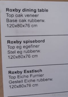 Jídelní,kuchyňský stůl Roxby - 2