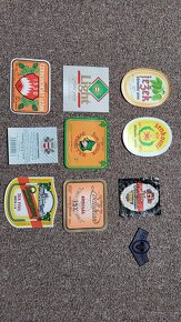 Pivní etikety a etikety z limonád. - 2