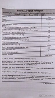 Myčka Beko - 2