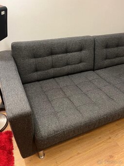Prodám pohovku IKEA LANDSKRONA, tmavě šedá - 2
