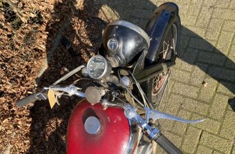 BSA B33 vrchovka 500ccm - 2