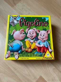 Desková hra pro nejmenší Pigolino 3+ - 2