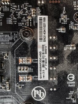 GIGABYTE GeForce GTX 1650 D6 WINDFORCE OC 4G - 2