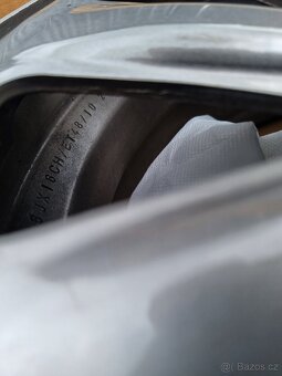 Plechové disky Škoda VW 6J16 5X112 ET46 - 2